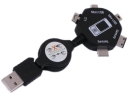 Mini 5in1 USB Charger Cable for Samsung/Sony-Ericsson/Motorola/Nokia (FLS-C009)